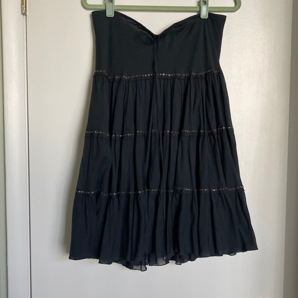 EXPRESS flare Black colored skirt. Size small. 26” in length.
